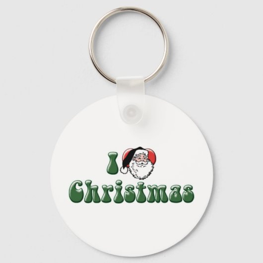Je t'aime Noël Porte-clés (Recto)
