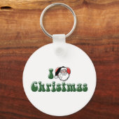 Je t'aime Noël Porte-clés (Recto)