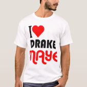 Je t'aime Nom - Conception de T-Shirt de typograph (Devant)