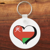 Je t'aime Oman Porte-clés (Recto)
