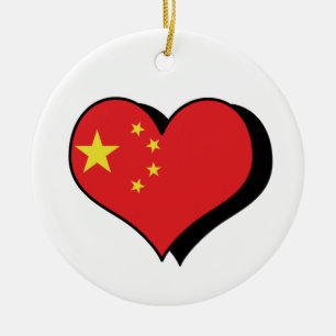 Je t'aime Ornement Chine