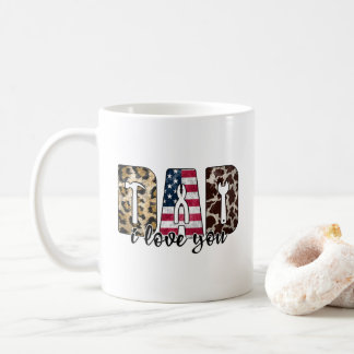 Je t'aime papa tasse de café