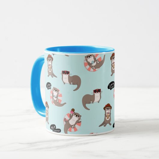 Je T'Aime Pas De Mug D'Otter (Devant gauche)