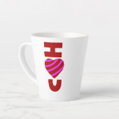 Je T'Aime Petite Mug En Latte (Angle gauche)