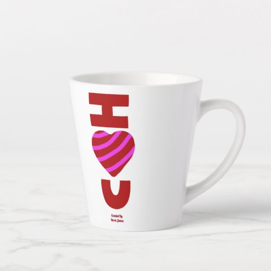 Je T'Aime Petite Mug En Latte (Droite)
