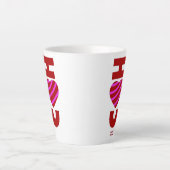 Je T'Aime Petite Mug En Latte (Devant)