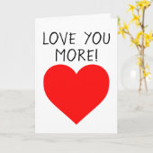 JE T'AIME PLUS ! CARTE D'ANNIVERSAIRE (Fleur jaune)