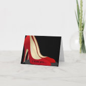 "Je t'aime plus carte que mes chaussures" (Devant)