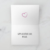 Je t'aime Plus Carte Saint Valentin (Intérieur)