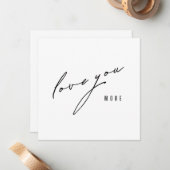 je t'aime plus. Cartes et papeterie (Devant/Arrière en situation)