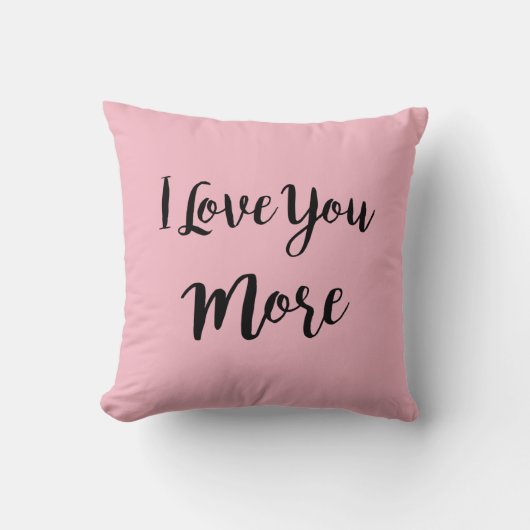 Je t'aime plus Coussin (Recto)