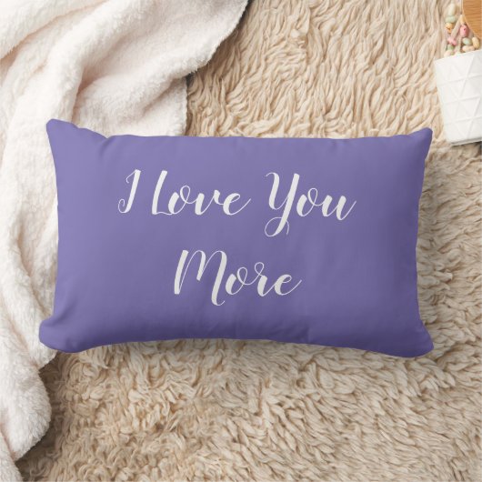 Je T'Aime Plus Coussin Violet (Couverture)