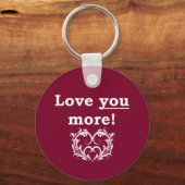 Je T'Aime Plus ! Porte-clés (Recto)