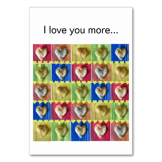 Je t'aime plus que des chips, des cartes (Par défaut)