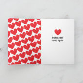 Je t'aime plus que des tacos - carte de (Intérieur)