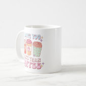Je t'aime plus que du café Valentine's Mug (Devant gauche)