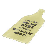 JE T'AIME PLUS QUE DU VIN... PLANCHE À DÉCOUPER (Coin)