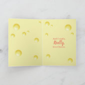 Je T'aime plus que la carte au fromage (Intérieur)