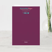 Je t'aime plus que le chocolat – Carte d'anniversa (Dos)