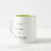 Je T'Aime Plus Que Les Étoiles Dans Le Ciel Mug (Devant gauche)