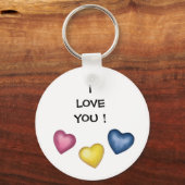 JE T'AIME ! Porte-clés (Recto)
