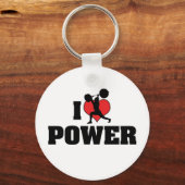 Je t'aime porte-clés Power (Recto)