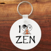 Je t'aime porte-clés Zen (Recto)