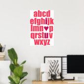Je t'aime poster (Bureau à domicile)
