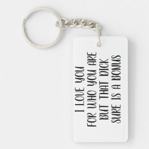 Je t'aime pour qui tu es Porte-clés Petit Ami,Cade