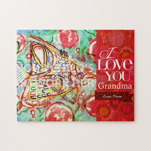 Je t'aime puzzle $20,95 (Horizontal)