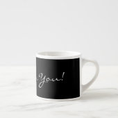 Je t'aime Red Lips Kiss Espresso Coffee Mug Cup (Droite)