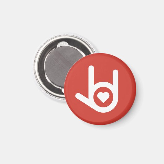 Je T'Aime, Red Magnet (Recto/Verso)