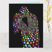 JE T'AIME ROMANTIQUE TOUTE FOIS LES CARTES DE RÉCU (Fleur jaune)