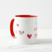 JE T'AIME ROUGE MUG (Devant gauche)