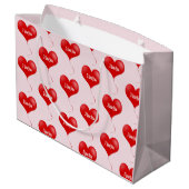 Je t'aime - Sac cadeau romantique (Dos Angle)