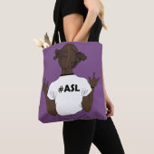 Je t'aime sac fourre-tout à ami (De près)