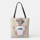 Je t'aime sac fourre-tout à ami (Dos)