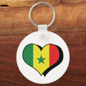 Je t'aime Sénégal Porte-clés (Recto)