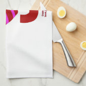 Je T'Aime Serviette De Cuisine (Quart Plié)