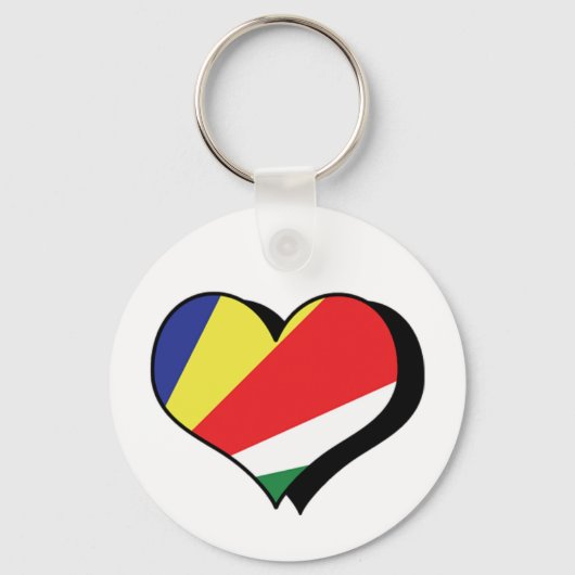 Je t'aime Seychelles Porte-clés (Recto)
