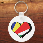 Je t'aime Seychelles Porte-clés (Recto)