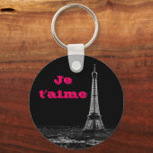 Je t'aime sleutelhanger (Voorkant)