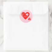 Je T'Aime Sticker (Sac)