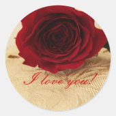 Je t'aime Stickers (Devant)