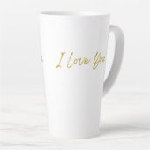 Je T'Aime Tall Latte Mug (Angle droit)