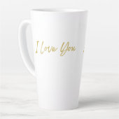 Je T'Aime Tall Latte Mug (Angle gauche)