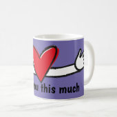 Je T'Aime Tant De Mug De Café (Devant droit)