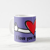 Je T'Aime Tant De Mug De Café (Devant gauche)