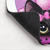 Je t'aime tapis de souris de chaton (Coin)