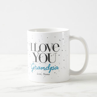 Je t'aime tasse $15,95 (de personnaliser)